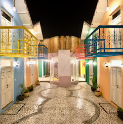 Tropical courtyard